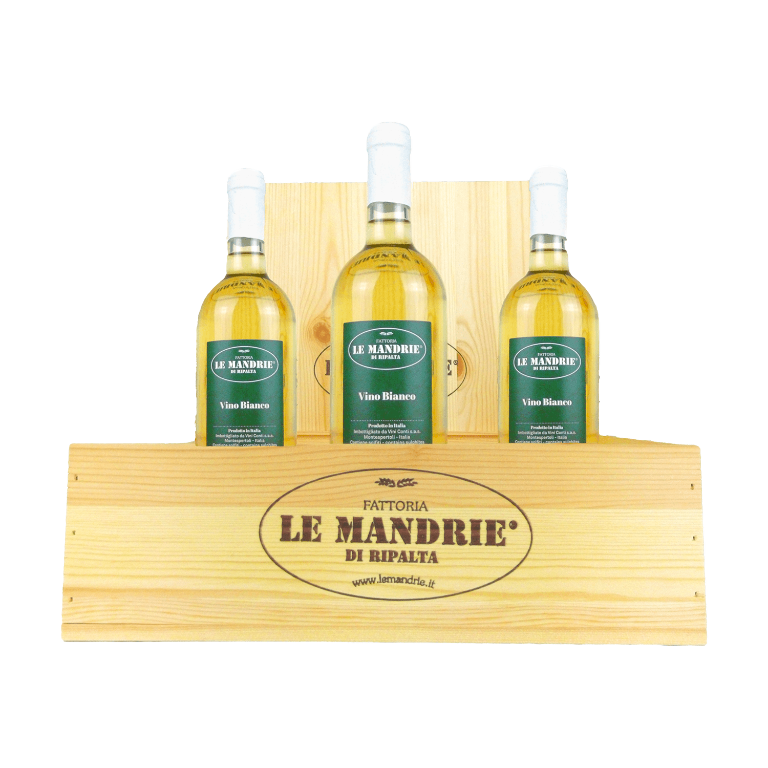 WHITE WINE (BOX 3 BOTTLES) Le Mandrie di Ripalta