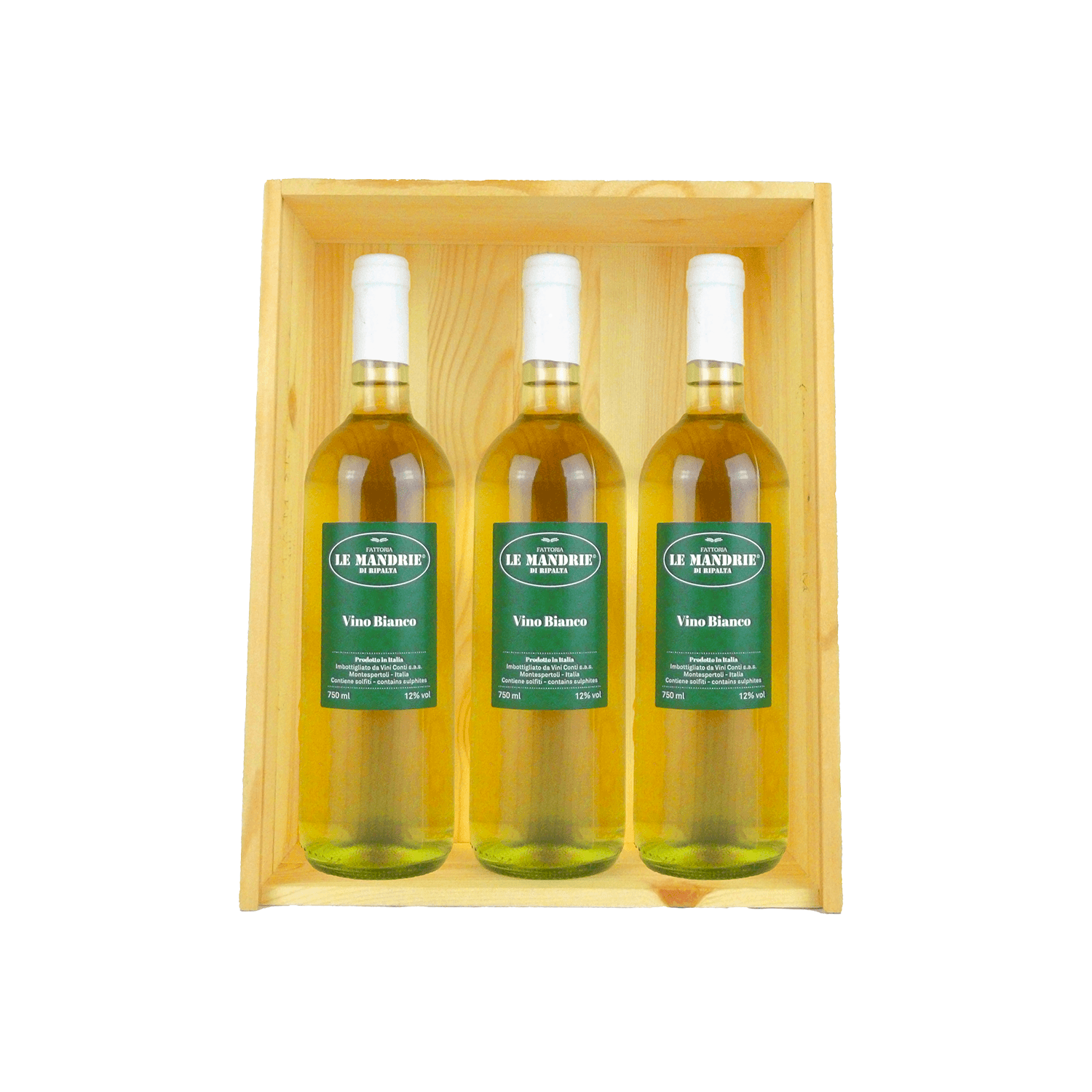 WHITE WINE (BOX 3 BOTTLES) Le Mandrie di Ripalta