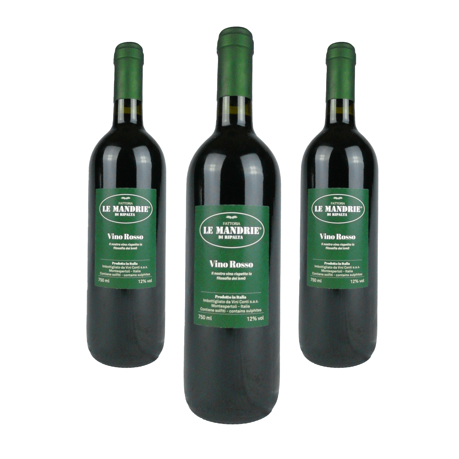 RED WINE (3 BOTTLES) Le Mandrie di Ripalta