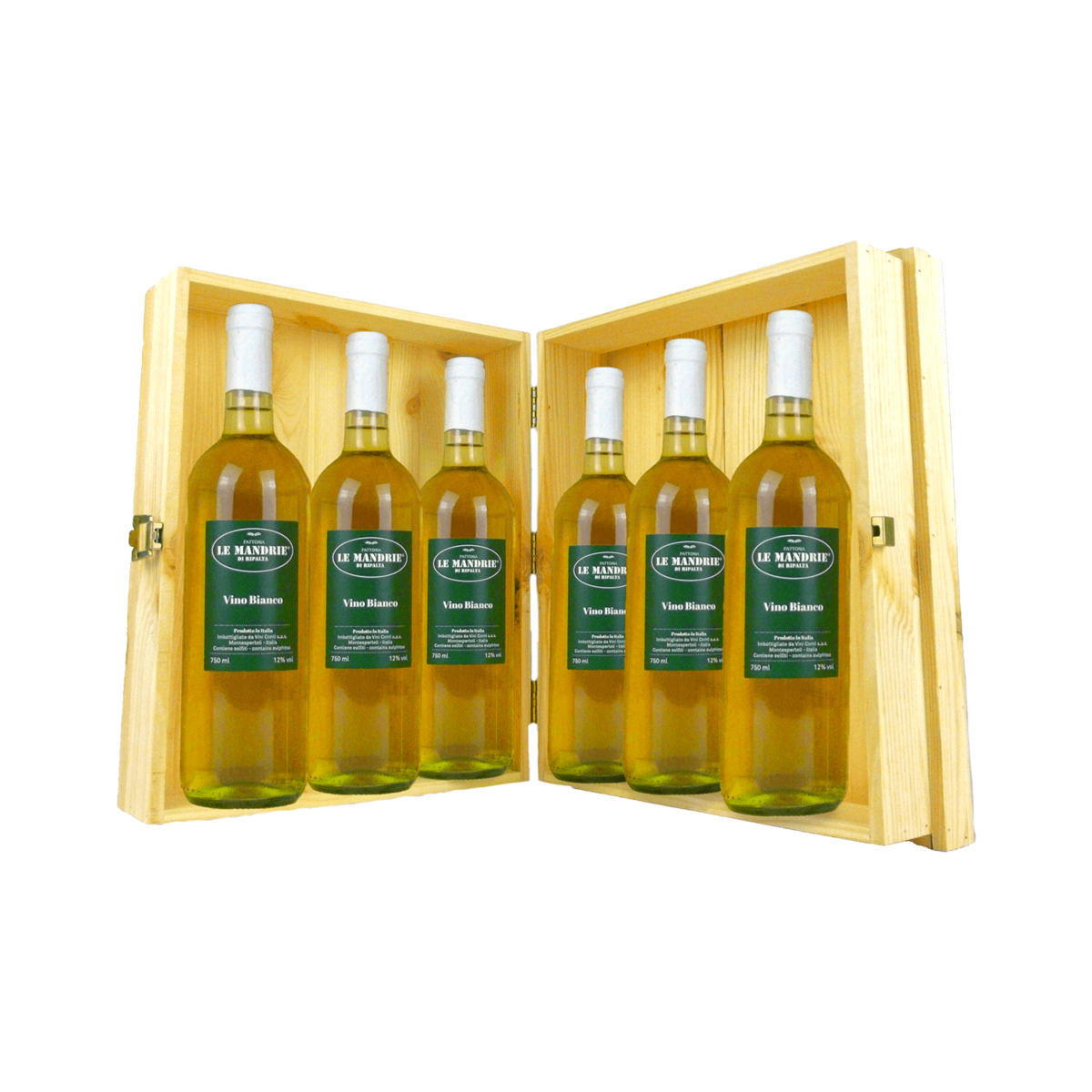 WHITE WINE (BOX 6 BOTTLES) Le Mandrie di Ripalta